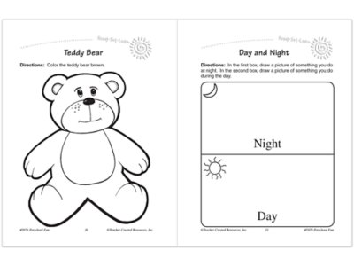 Preschool Fun Workbook