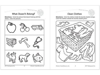 Kindergarten Fun Workbook