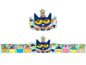 Pete the Cat<sup>®</sup> Birthday Crowns