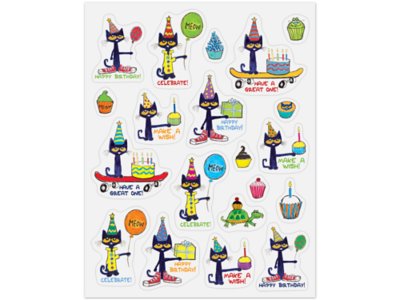 Pete the Cat Early Learning Small Poster Pack, 11 x 15-3/4 , Pack of 12, 1  - Fry's Food Stores
