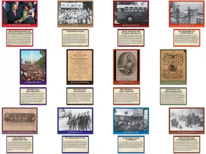 Black History Event Card Accents
