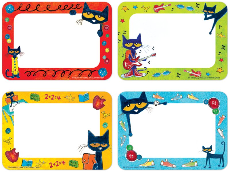 Pete The Cat Name s Variety Pack At Lakeshore Learning