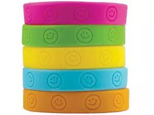 Happy Face Wristbands