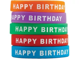 Birthday Wristbands