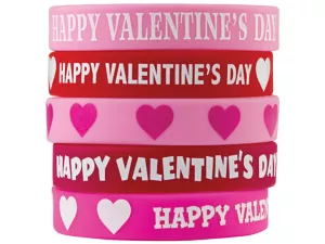 Happy Valentine’s Day Wristbands