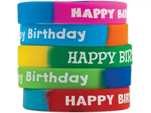 Fancy Birthday Wristbands