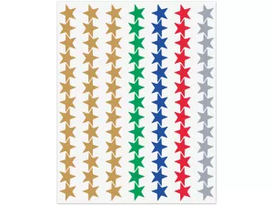 Foil Star Mini Stickers&nbsp;- Value Pack