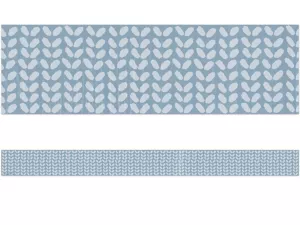 Classroom Cottage Blue Petal Border