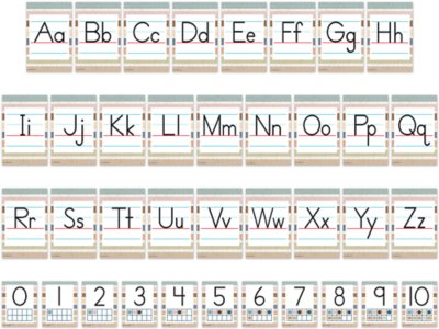 Everyone Is Welcome Alphabet Card Bulletin Board Set