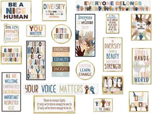 Everyone Is Welcome Diversity Bulletin Board Set