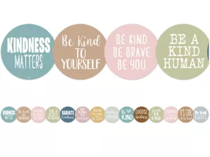 Everyone Is Welcome Kindness Motivational Border
