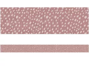 Classroom Cottage Rose Dot Border