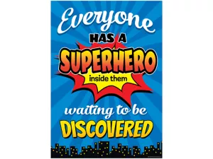 Superhero Waiting to Be Discovered Poster
