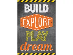Under Construction! Build, Explore, Play, Dream Poster