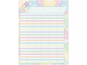 Pastel Pop Incentive Chart