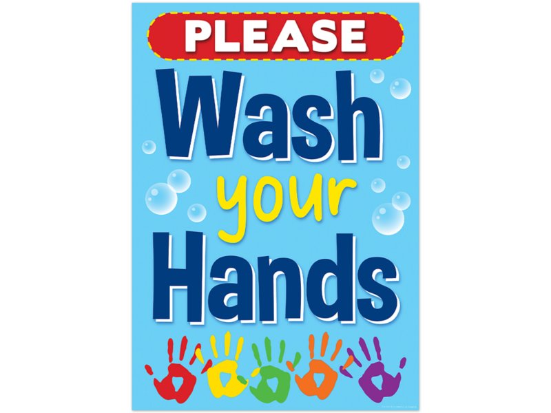wash your hands sign printable
