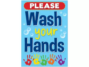 Please Wash Your Hands Poster