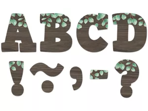 Eucalyptus 3" Magnetic Punch-Out Letters