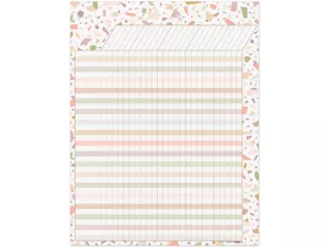Terrazzo Tones Incentive Chart