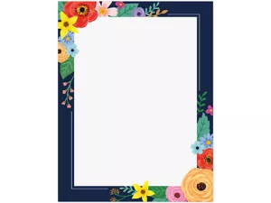 Wildflowers Blank Poster