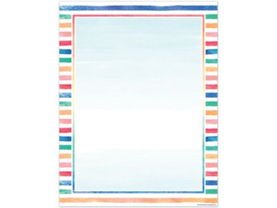 Watercolor Blank Poster at Lakeshore Learning