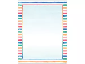 Watercolor Blank Poster