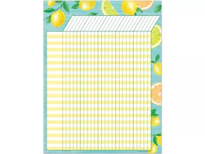 Lemon Zest Incentive Chart