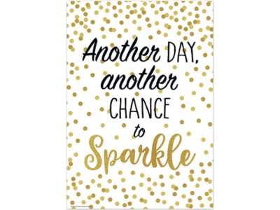 Confetti Another Day, Another Chance to Sparkle Poster at Lakeshore