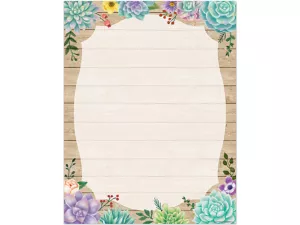 Rustic Bloom Blank Poster