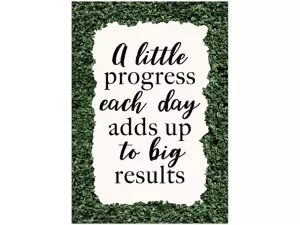 Modern Farmhouse A Little Progress Poster
