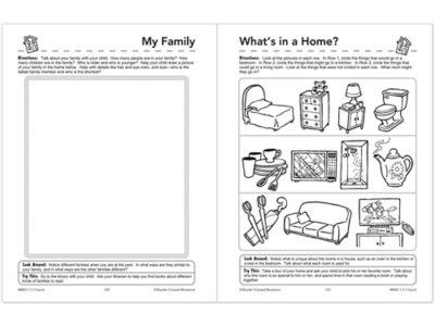 <span style="white-space: nowrap;">1-2-3</span> Learn Workbook&nbsp;- Preschool-Pre K
