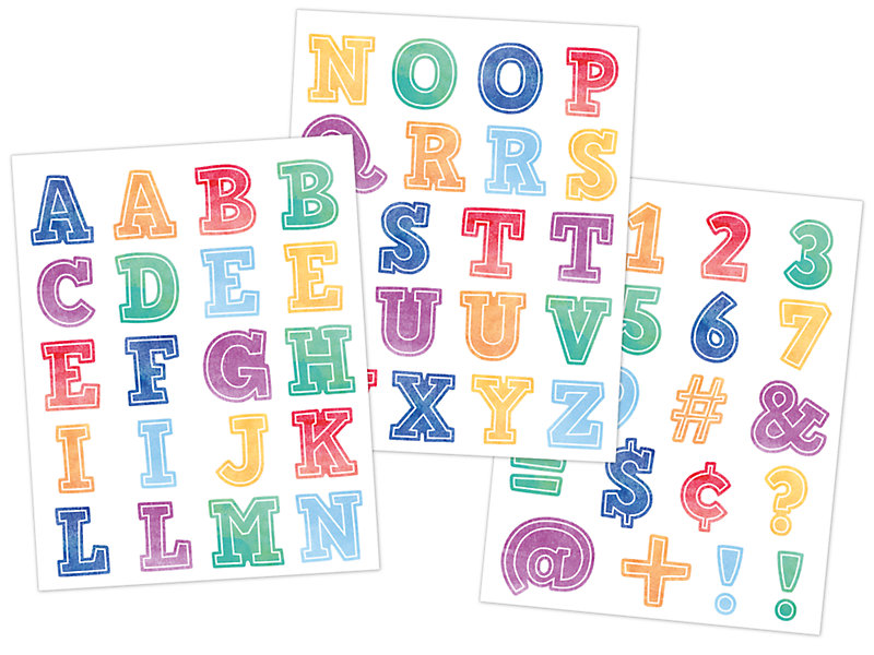Lakeshore Alphabet Picture Stickers