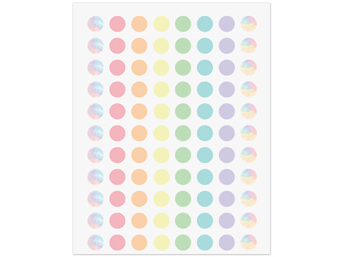 7 Uses for Colored Dot Stickers