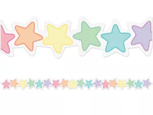 Pastel Pop Star Border