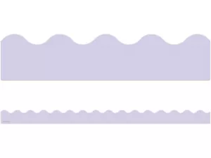 Pastel Pop Lavender Scalloped Border