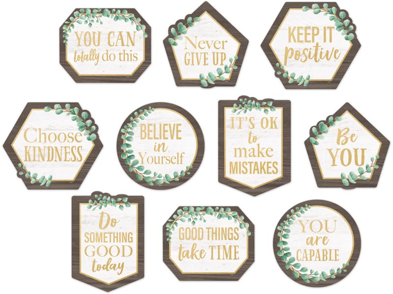 Eucalyptus Motivational Accents at Lakeshore Learning