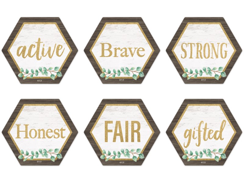 Eucalyptus Motivational Mini Accents at Lakeshore Learning