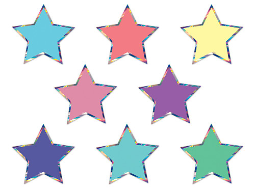 Iridescent Star Mini Accents at Lakeshore Learning