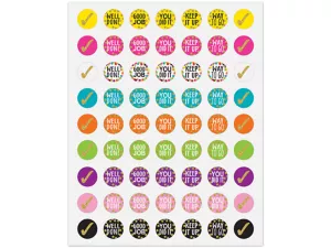Confetti Motivational Mini Stickers
