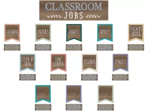Home Sweet Classroom Class Jobs Bulletin Board Set