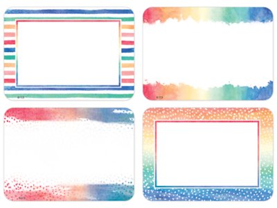 Watercolor Magnetic Border at Lakeshore Learning