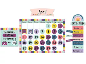 Oh Happy Day! Calendar Bulletin Board Set