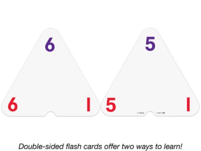 Multiplication & Division Three-Corner® Flash Cards at Lakeshore