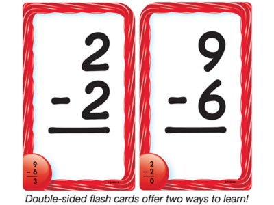 Subtraction <span style="white-space: nowrap;">0-12 Pocket Flash Cards</span>
