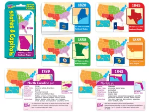 States&nbsp;& Capitals Pocket Flash Cards