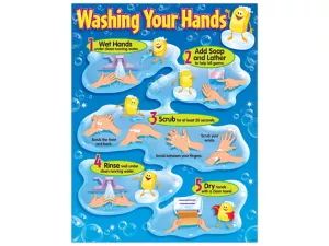 How to Wash Your Hands Poster