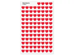 Red Heart Mini Stickers