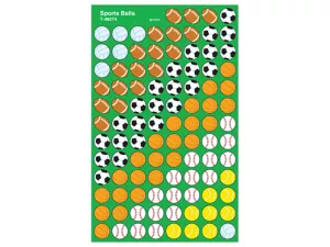 Sports Ball Mini Stickers