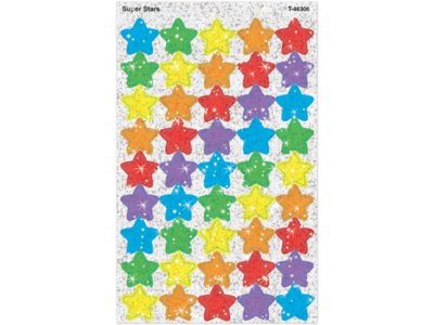 Sparkly Star Mini Stickers at Lakeshore Learning