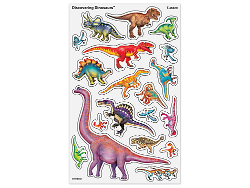 Variety Dinosaur Sticker Sheets, 129-Count